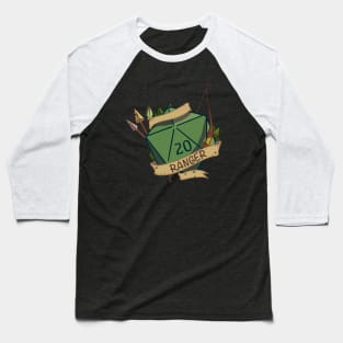 Dnd Ranger D20 dice Baseball T-Shirt